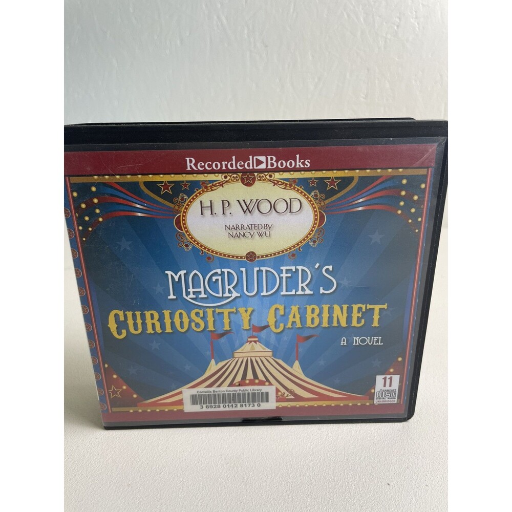 Magruder’s Curiosity Cabinet By H.P.Wood Audio Book Cd